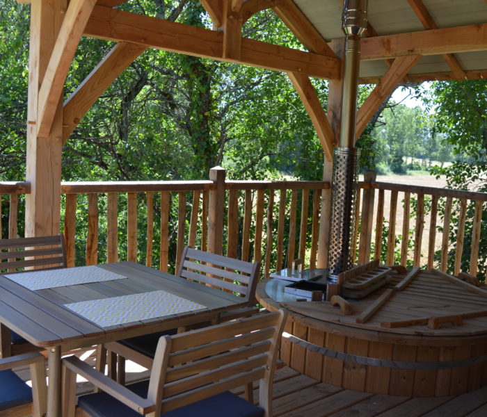 Bain nordique de la Cabane Lagom